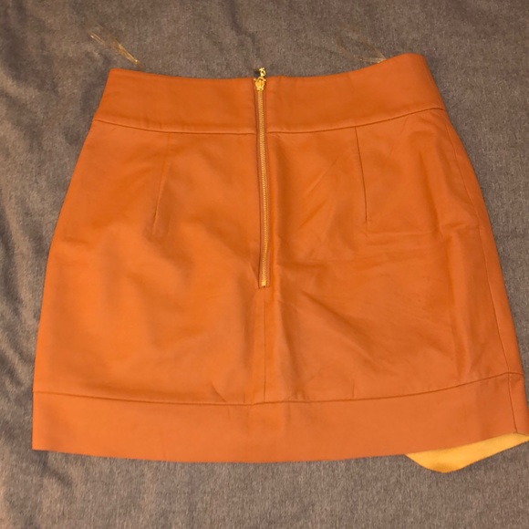 Cognac brown leather skirt mistress rocks large - Picture 4 of 5